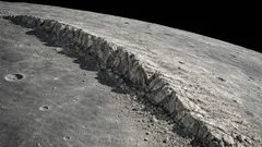 Der Mond ist keineswegs seelenlos – Astronomen haben bewiesen, dass er weiter schrumpft