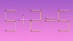 Welches Zündholz musst du verschieben, damit die Gleichung stimmt? – Die Antwort ist nicht einfach